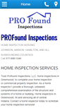 Mobile Screenshot of profoundinspections.com